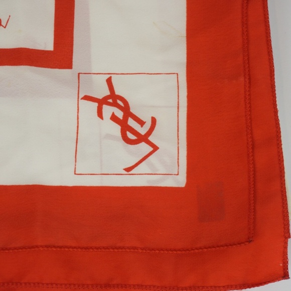 YSL Silk Scarf - Picture 2 of 7